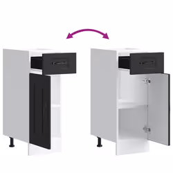VidaXL 853458 credenza e mobile per stanza da pranzo - Vista aggiuntiva 8