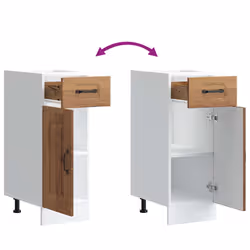 VidaXL 853465 credenza e mobile per stanza da pranzo - Vista aggiuntiva 8