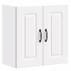 vidaXL Pensile da Cucina Kalmar Bianco in Legno Multistrato - Vista aggiuntiva 2