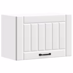 vidaXL Pensile da Cucina Lucca Bianco in Legno Multistrato - Vista aggiuntiva 2