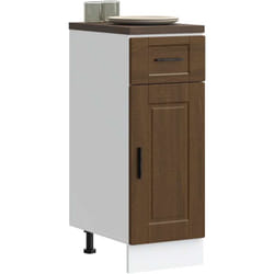 Base da Cucina Porto Rovere Marrone in Legno Multistrato Vidaxl 1838