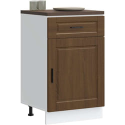 Base da Cucina Porto Rovere Marrone in Legno Multistrato Vidaxl 5355