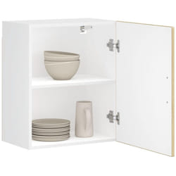 Pensili da Cucina 2 pz Porto Rovere Sonoma in Legno Multistrato Vidaxl 649524