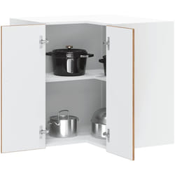 Pensile da Cucina ad Angolo Porto Legno Antico in Truciolato Vidaxl 8802