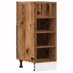 vidaXL Armadio Inferiore “Riga” Legno Vecchio 30x44,5x81,5 cm - Vista aggiuntiva 2