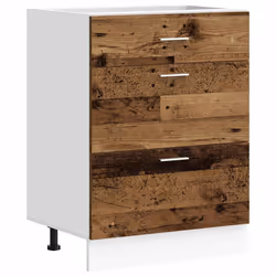 vidaXL Base da Cucina “Lyon” Legno Vecchio in Legno Multistrato - Vista aggiuntiva 2