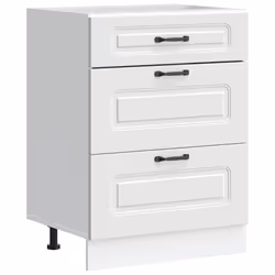 vidaXL Base da Cucina Kalmar Bianco in Legno Multistrato - Vista aggiuntiva 2