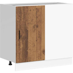 Mobile Base Lavello "Lyon" Legno Antico in Legno Multistrato Vidaxl