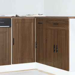 Base da Cucina Porto Rovere Marrone in Legno Multistrato Vidaxl 132286