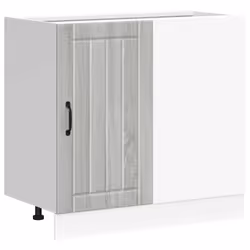 vidaXL Mobile base da cucina Lucca Grigio Sonoma in Legno Multistrato - Vista aggiuntiva 2