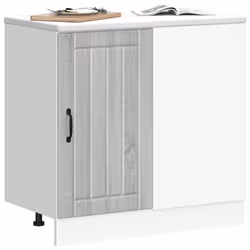 vidaXL Mobile base da cucina Lucca Grigio Sonoma in Legno Multistrato - Vista aggiuntiva 3