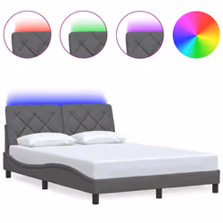 VidaXL 3310658, Grigio, 1250 mm, 2,18 m, 745 mm, 1200 x 2000 mm, 1 pz