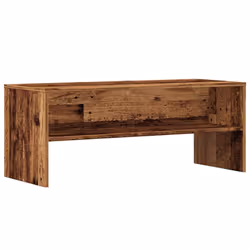 vidaXL Mobile Porta TV Legno Vecchio 100x40x40 cm in Truciolato - Vista aggiuntiva 2