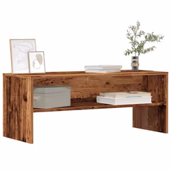 vidaXL Mobile Porta TV Legno Vecchio 100x40x40 cm in Truciolato - Vista aggiuntiva 3