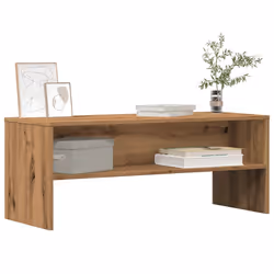 vidaXL Mobile Porta TV Rovere Artigianale 100x40x40 cm in Truciolato - Vista aggiuntiva 3