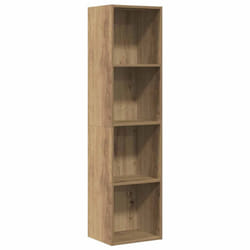 VidaXL 855813 scaffale Legno Quercia