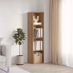 VidaXL 855813 scaffale Legno Quercia - Vista aggiuntiva 3