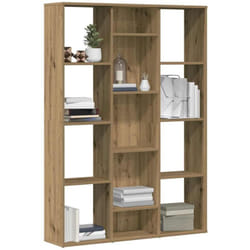 vidaXL Libreria/Divisorio Rovere Artigianale 100x24x140 cm Truciolato