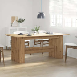 Vidaxl - Tavolo da Pranzo Rovere Artigianale 180x90x76 cm in Truciolato 2958