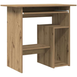 Scrivania Rovere Artigianale 80x45x74 cm in Legno Multistrato Vidaxl 9460