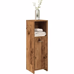 Questo mobile da bagno, dotato di ampio spazio di stoccaggio, è un'ottima aggiunta al vostro bagno, aggiungendo un aspetto or ...