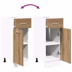 VidaXL 856081 credenza e mobile per stanza da pranzo - Vista aggiuntiva 7