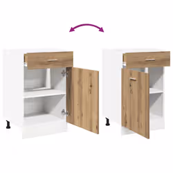 VidaXL 856087 credenza e mobile per stanza da pranzo - Vista aggiuntiva 7