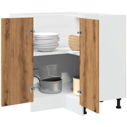 Armadietto Cucina Rovere Artigianale 75,5x75,5x81,5 cm in Legno - Vidaxl