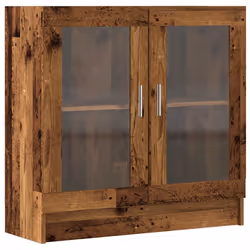 vidaXL Libreria Legno Antico 82,5x30,5x80 cm in Truciolato - Vista aggiuntiva 2