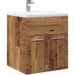 Mobile da Bagno Legno Antico 41x38,5x46 cm in Truciolato Vidaxl 8631