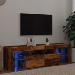 Caratterizzato da un design di tendenza e pratico, questo mobile porta TV diventerà il punto focale della vostra stanza. Mate ...
