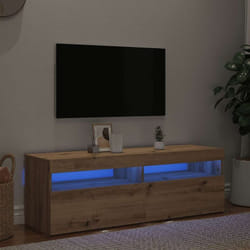 Vidaxl - Mobile Porta tv con led Artigianale 120x35x40 cm Multistrato