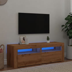 Vidaxl - Mobile Porta tv con led Artigianale 120x35x40 cm Multistrato 6171