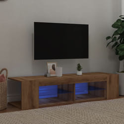 Vidaxl - Mobile Porta tv con led Artigianale 135x39x30 cm Truciolato 5821