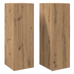 vidaXL Mobili TV 2 pz Artigianale 30,5x30x90 cm Legno Multistrato - Vista aggiuntiva 2