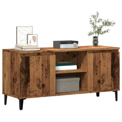 vidaXL Mobile Porta TV Legno Antico 102x35x50 cm in Legno Multistrato