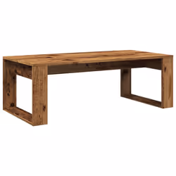 vidaXL Tavolino da Salotto Legno Antico 102x50x35 cm in Truciolato - Vista aggiuntiva 2