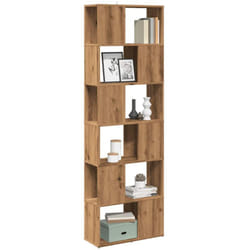 Libreria/Divisorio Stanza Rovere Artigianale 60x24x186 cm Vidaxl 5838