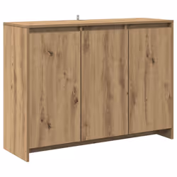 vidaXL Credenza Rovere Artigianale 102x35x70 cm in Truciolato - Vista aggiuntiva 2