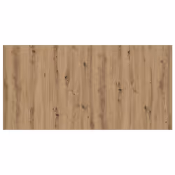 vidaXL Testiera Rovere Artigianale 160x1,5x80 cm Legno Multistrato - Vista aggiuntiva 3