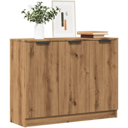 Credenza Rovere Artigianale 90,5x30x70 cm in Legno Multistrato Vidaxl 8701