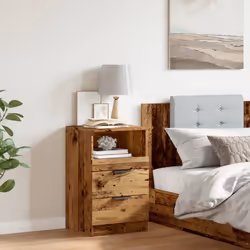 VidaXL 856844 comodino Legno - Vista aggiuntiva 4