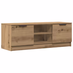 vidaXL Mobile TV Marrone Artigianale 102x35x36,5 cm Legno Multistrato - Vista aggiuntiva 2