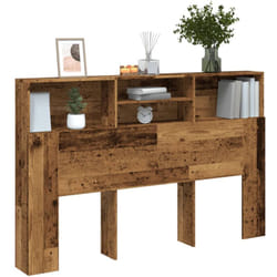 vidaXL Testiera con Contenitore Legno 160x19x103,5 cm in Truciolato