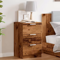 VidaXL 856932 comodino Legno - Vista aggiuntiva 4