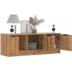 Vidaxl - Mobile tv Marrone Artigianale 102x35x36,5 cm Legno Multistrato 8713