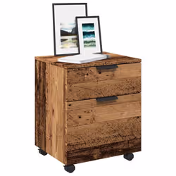 VidaXL 856949 schedario e accessori Legno - Vista aggiuntiva 2