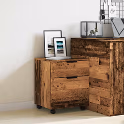 VidaXL 856949 schedario e accessori Legno - Vista aggiuntiva 3