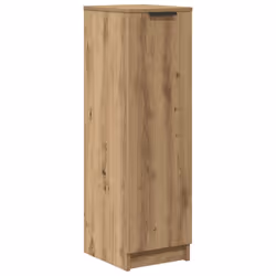 vidaXL Scarpiera Rovere Artigianale 29,5x35x100,5 cm in Truciolato - Vista aggiuntiva 2