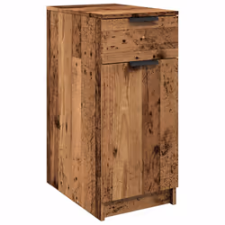 vidaXL Scrivania Legno Antico 33x50x75 cm in Truciolato - Vista aggiuntiva 2